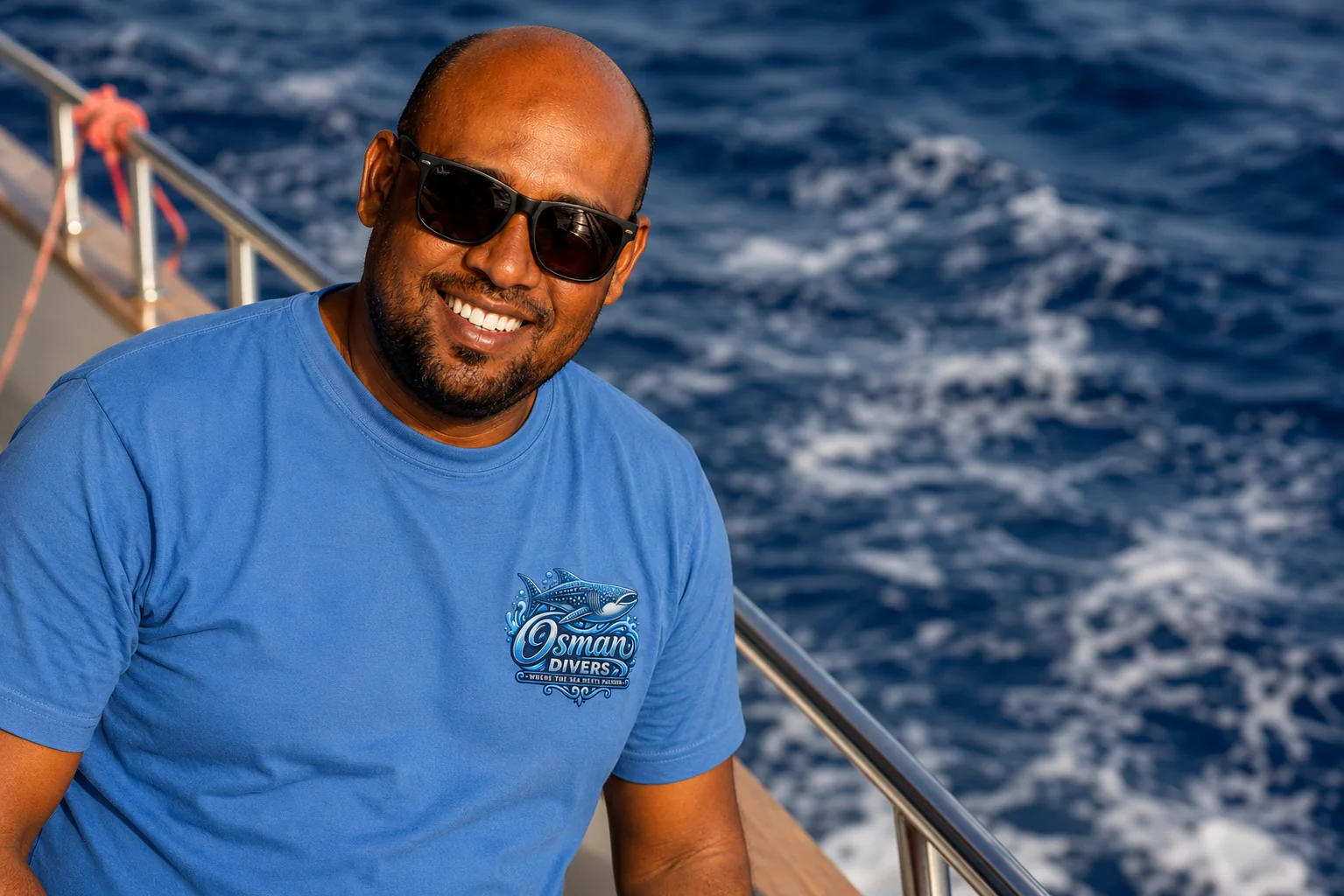 Osman, founder and PADI diving instructor at Osman Divers
